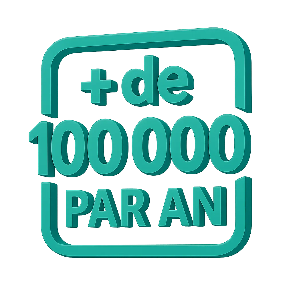 + de 100 000 références